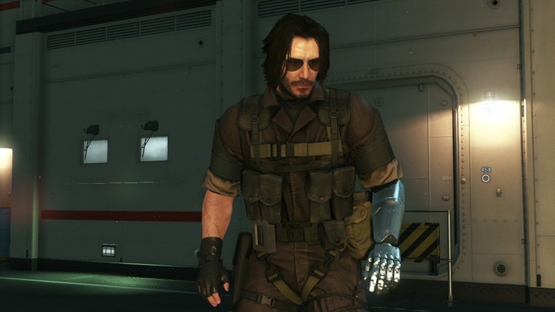 Illustration for article titled A Keanu Reeves Mod For Metal Gear Solid V